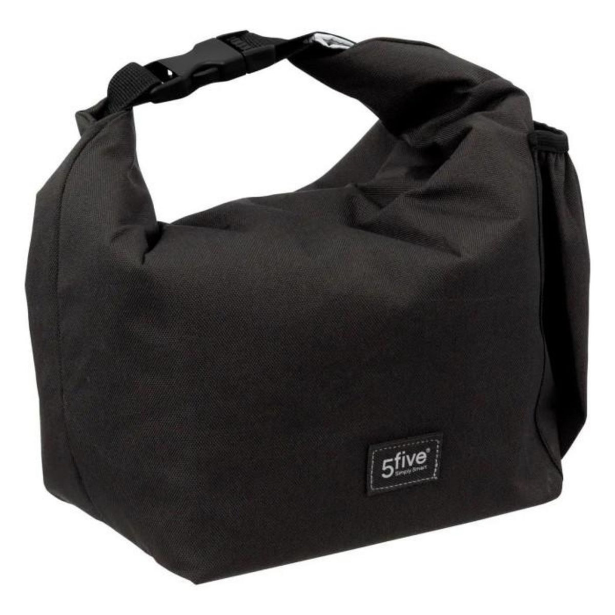 FIVE Lunch Bag  Roll  35cm Noir