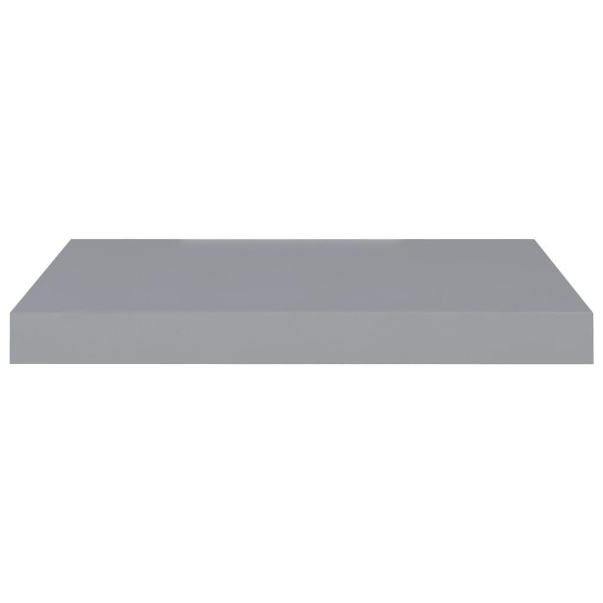VIDAXL Etagere murale flottante gris 50x23x3,8 cm MDF