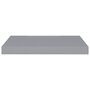 Voir la diapositive 4 : VIDAXL Etagere murale flottante gris 50x23x3,8 cm MDF