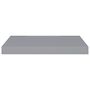 Voir la diapositive 4 : VIDAXL Etagere murale flottante gris 50x23x3,8 cm MDF