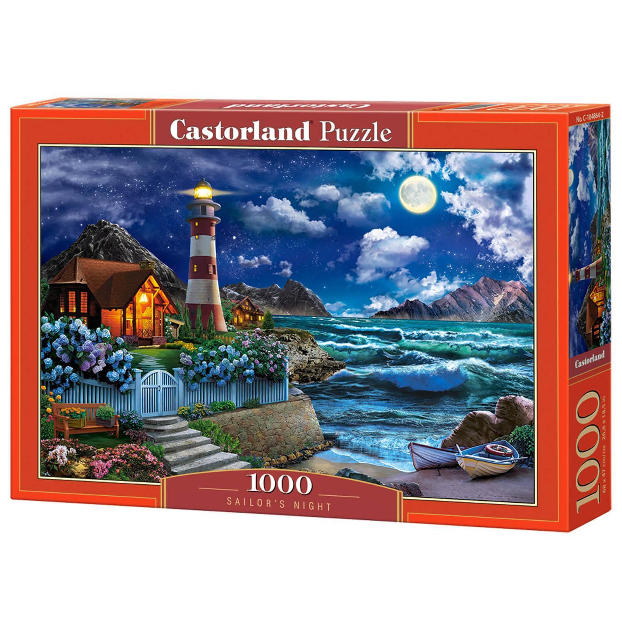 Voir la diapositive 2 : Castorland Puzzle 1000 pièces : La Nuit des Marins