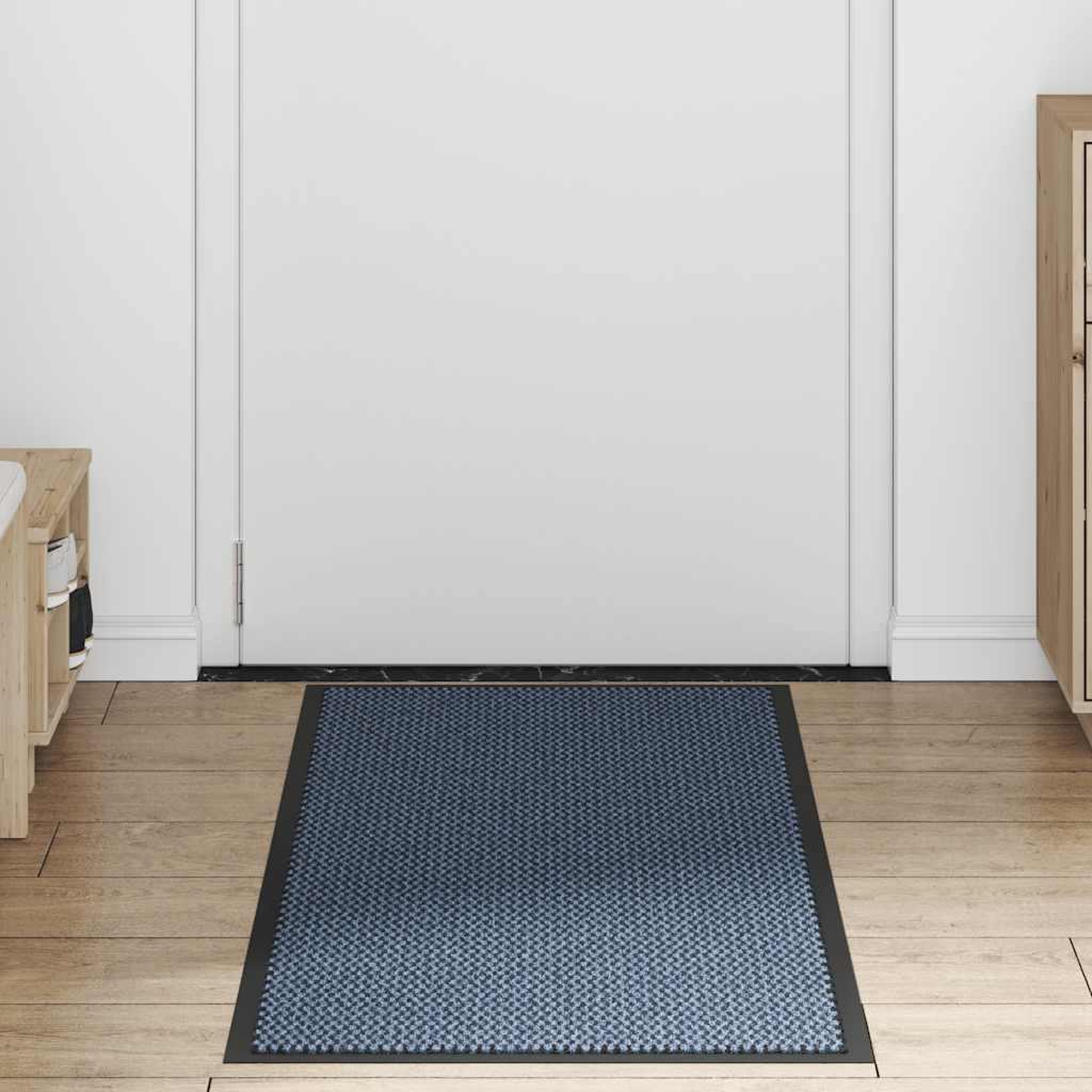 Voir la diapositive 2 : VIDAXL Paillasson bleu 60x150 cm