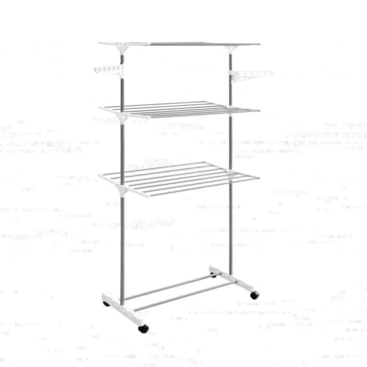 Je cherche une idee Séchoir étendoir à linge tour - 3 Etages - 16 m d'étendage