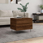 VIDAXL Table basse Chene marron 60x44,5x45 cm Bois d'ingenierie