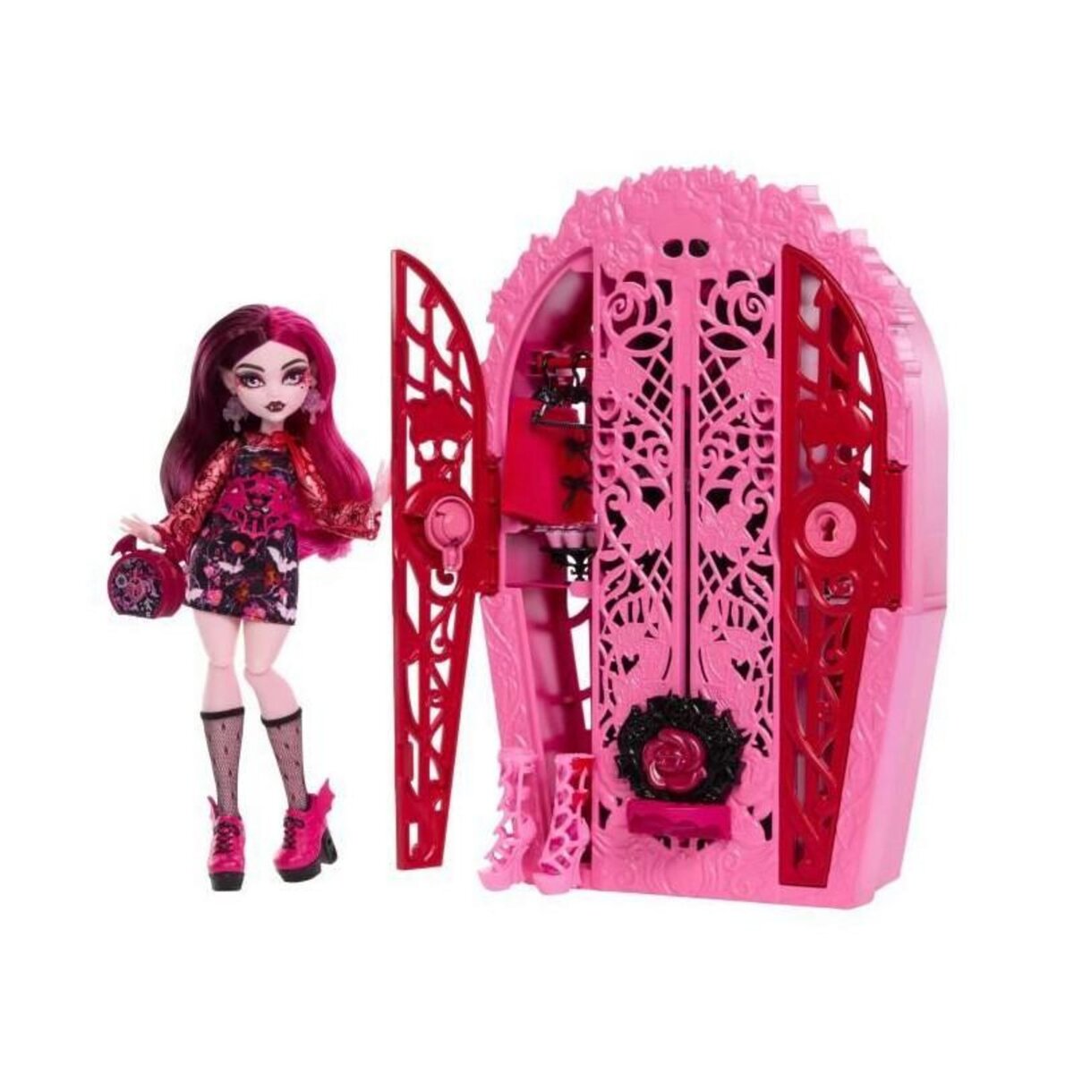 MONSTER HIGH MONSTER HIGH Coffret Monstrueux Secrets énigmes du jardin Draculaura - Monster High - HYT72