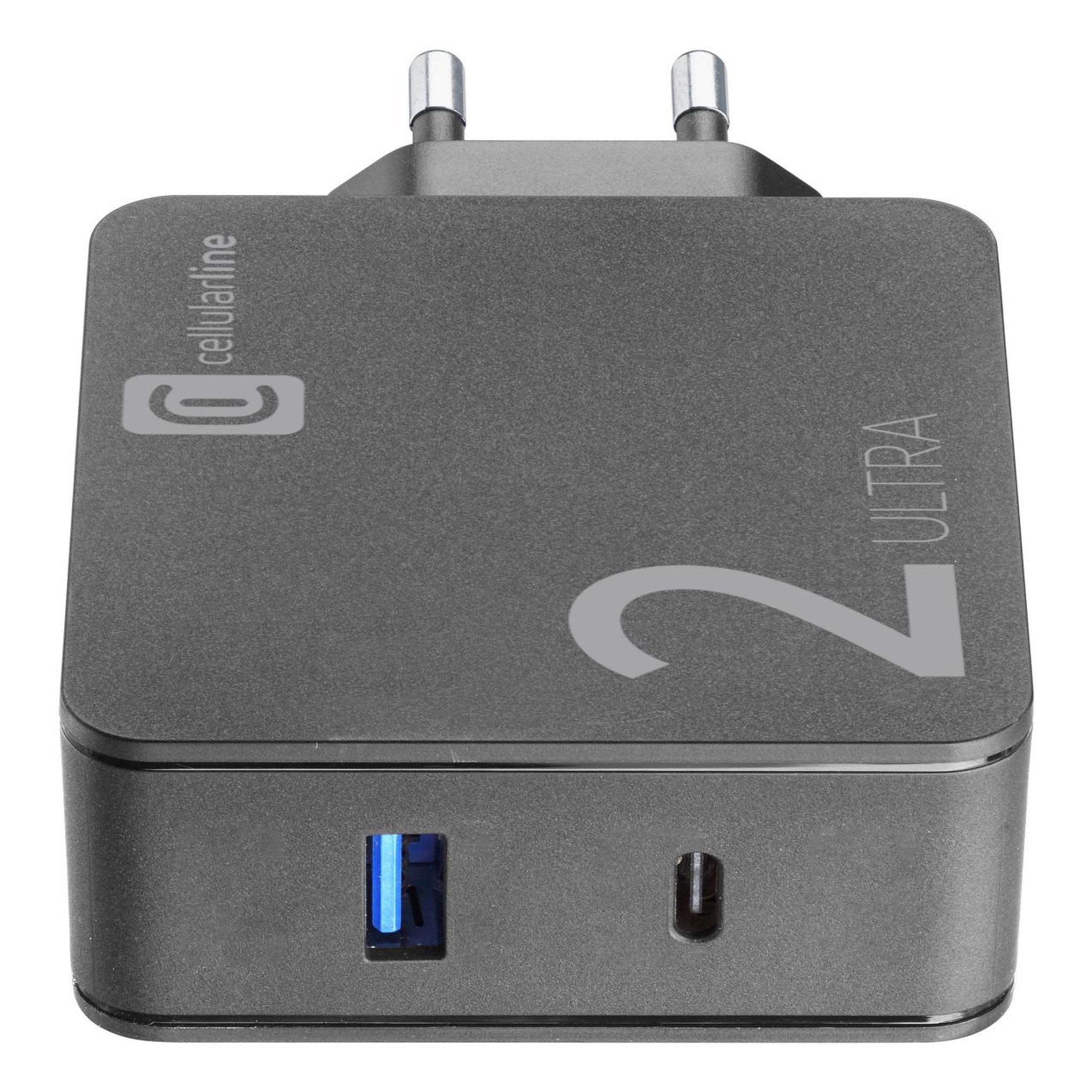 Voir la diapositive 3 : CELLULAR LINE Cellularline duo charger ultra - usb-c laptop, macbook, smartphones