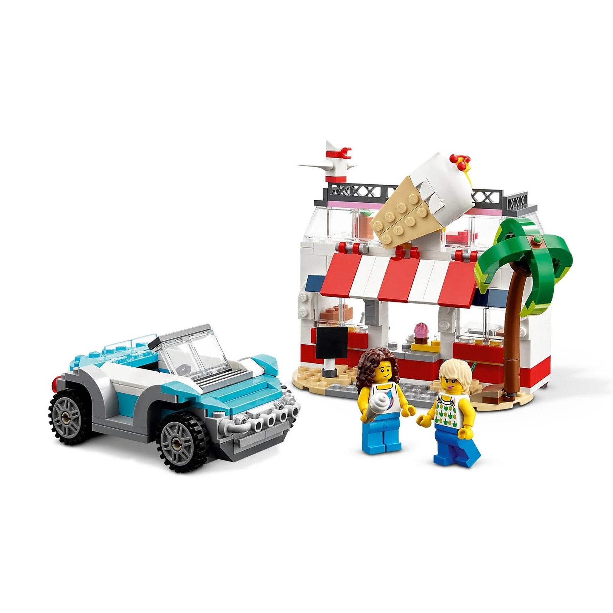 Voir la diapositive 4 : LEGO Creator 3 en 1 Camping-car à la plage