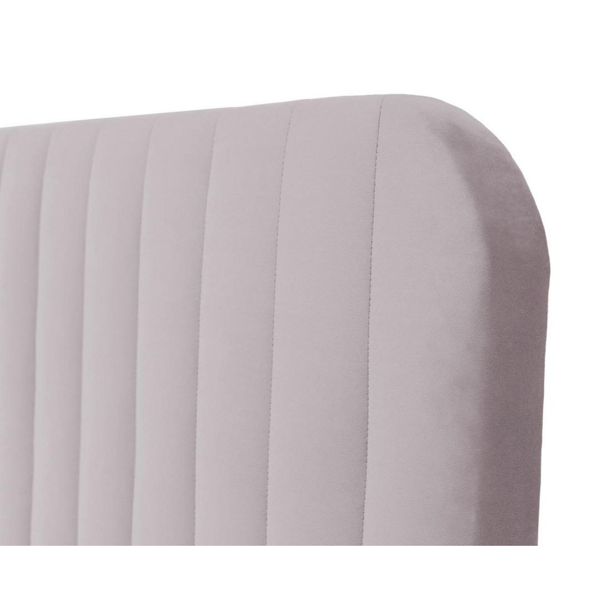 BEST MOBILIER Stuart - lit coffre - 140x200 cm - sommier inclus - en velours