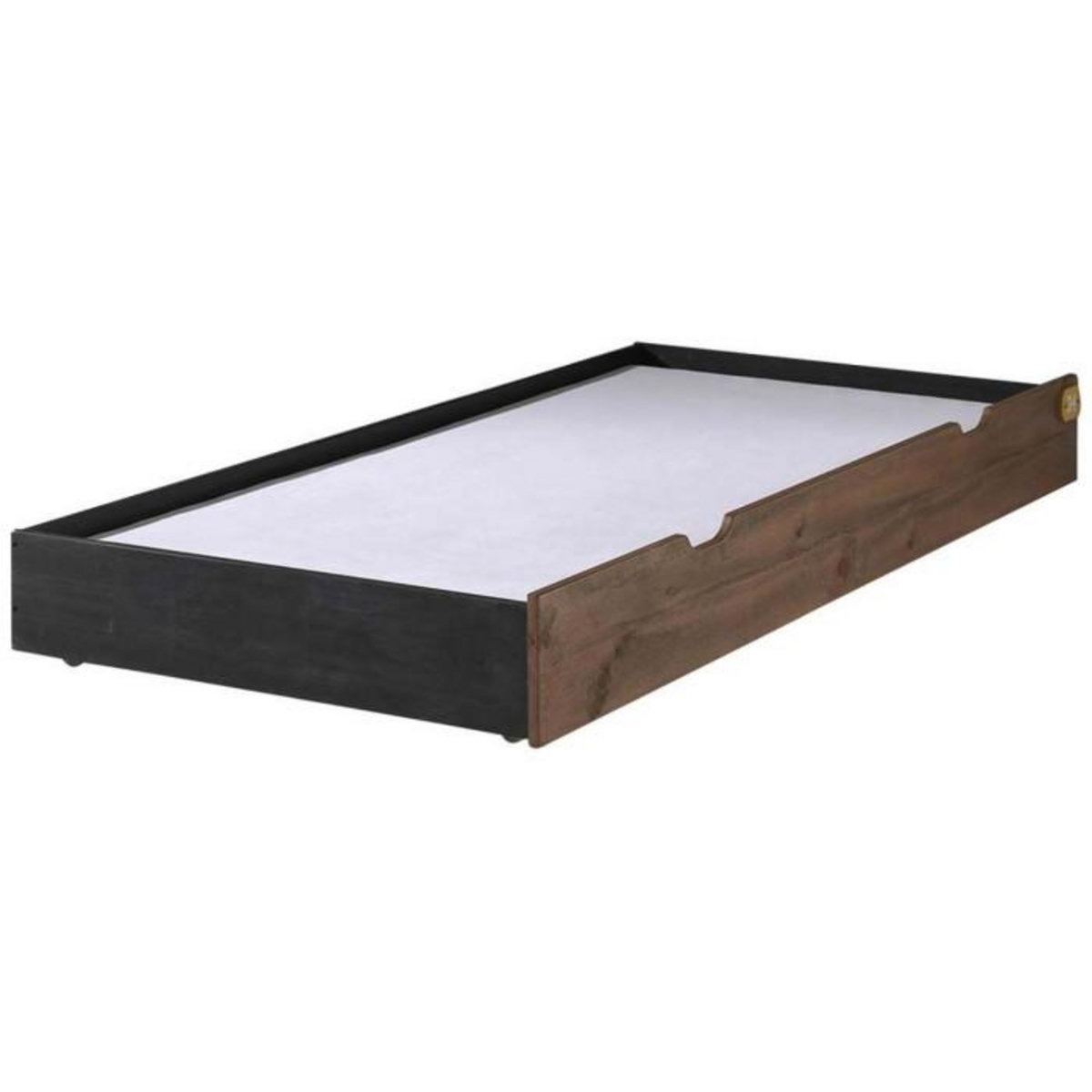 Paris Prix Lit Enfant avec Tiroir  Alex  90x200cm Marron & Noir