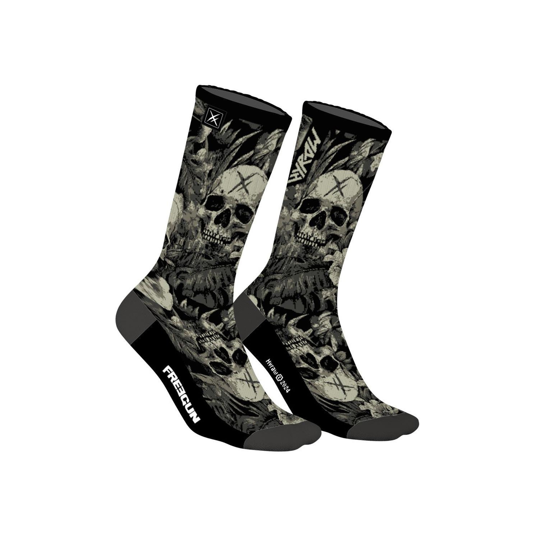 Voir la diapositive 5 : FREEGUN Lot de 4 paires de chaussettes Homme Hyraw