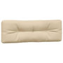 Voir la diapositive 4 : VIDAXL Coussins de palette 5 pcs beige tissu