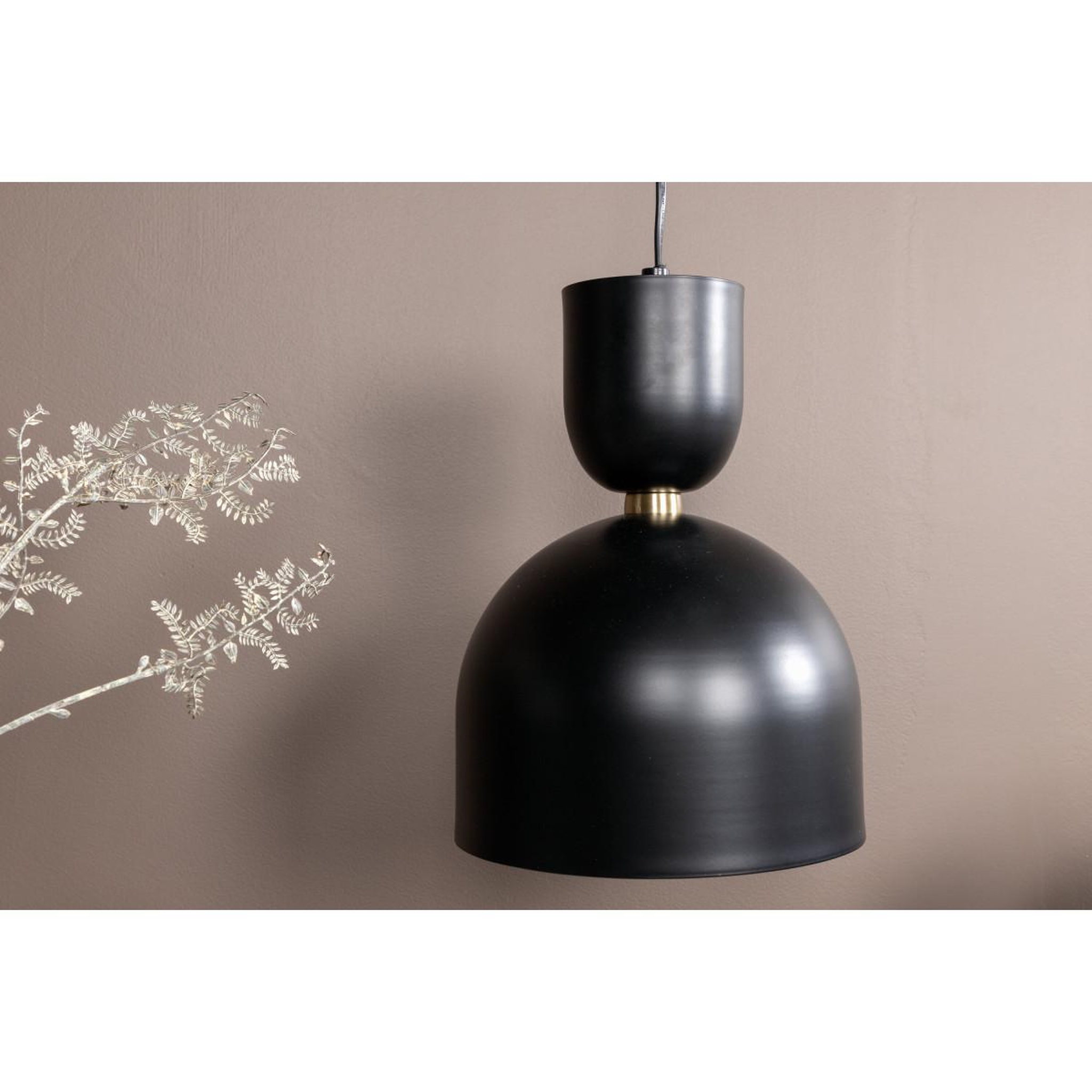 Voir la diapositive 4 : Paris Prix Lampe suspension en métal  tim  20cm noir