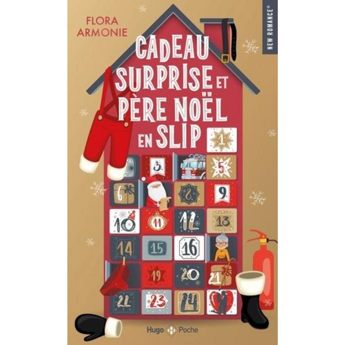 CADEAU SURPRISE ET PERE NOEL EN SLIP, Armonie Flora