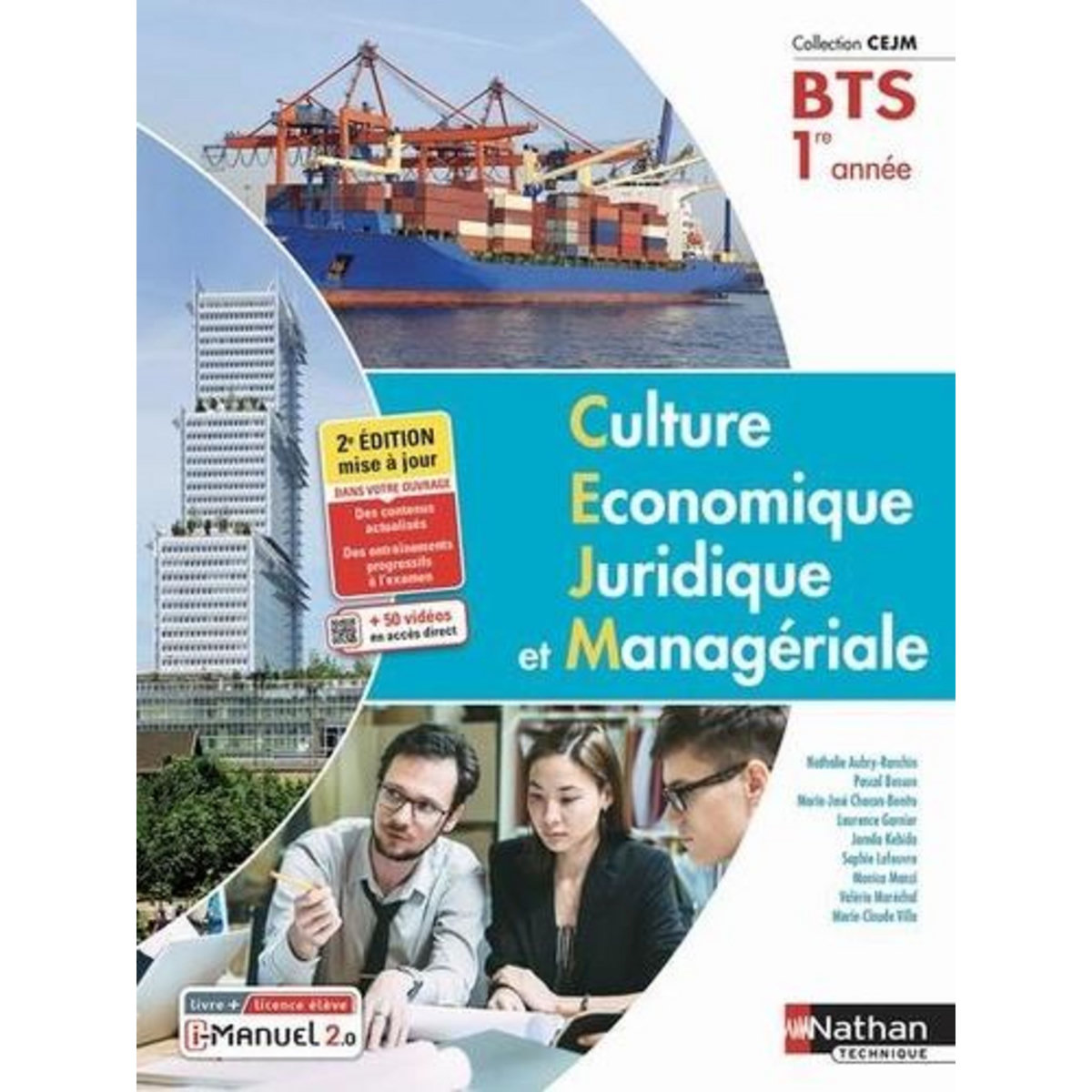 CULTURE ECONOMIQUE JURIDIQUE ET MANAGERIALE. BTS 1RE ANNEE, Aubry-Ranchin Nathalie