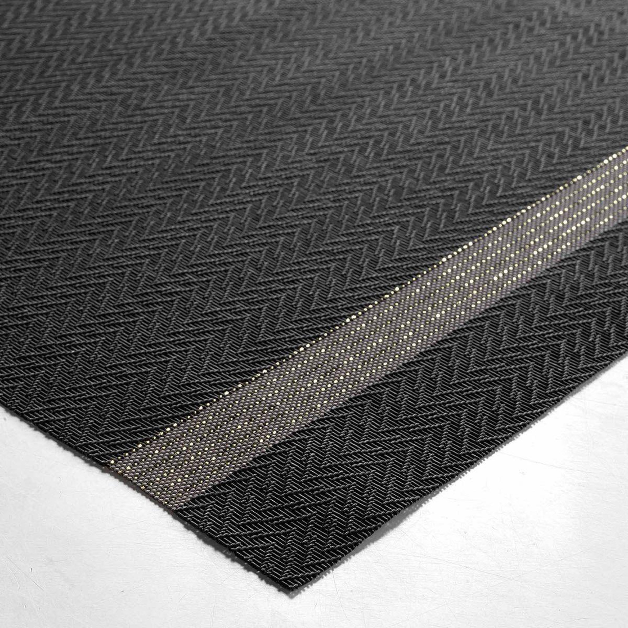 Voir la diapositive 2 : Douceur d'Intérieur Set de table imprimé  goldira  30x45cm noir & or