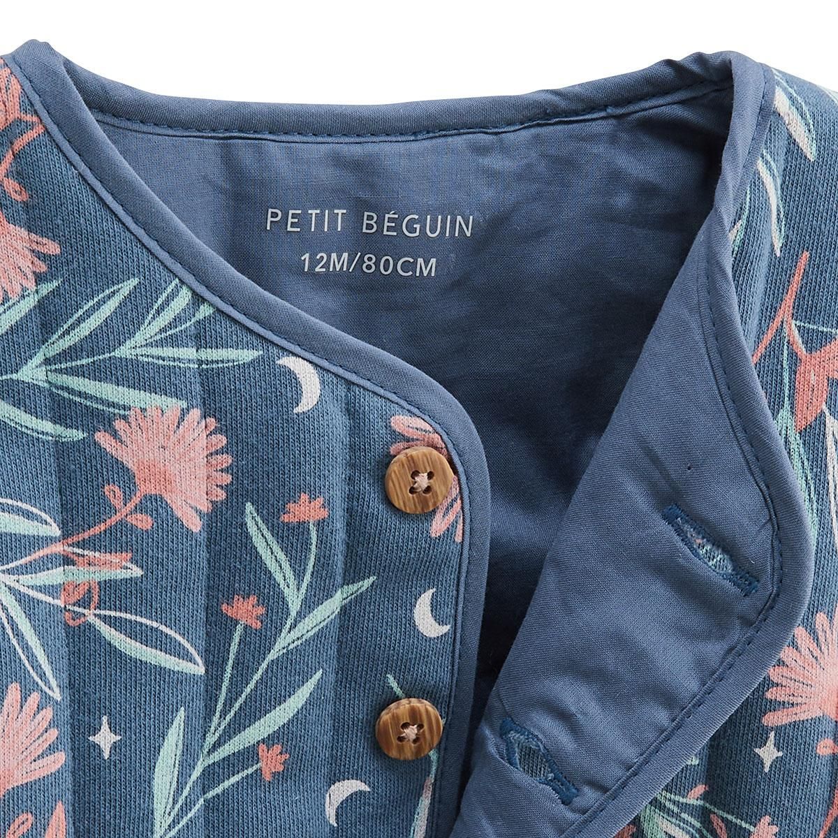 Petit Béguin Veste enfant en coton matelassé Dina