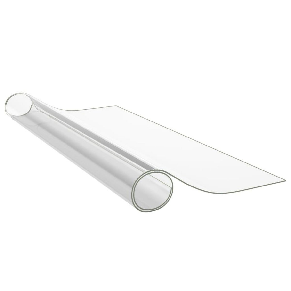 VIDAXL Protecteur de table transparent 100x90 cm 2 mm PVC