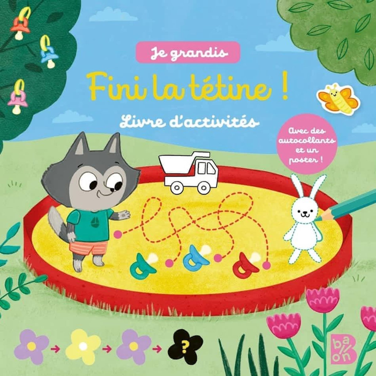 FINI LA TETINE ! LIVRE D'ACTIVITES, AVEC DES AUTOCOLLANTS ET UN POSTER, Dryden Heather