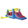 Voir la diapositive 5 : AIRMYFUN Château gonflable : aire de jeux gonflable avec obstacles et double toboggan - surface de jeux : 560 x 255 x 190 cm - Wipe out