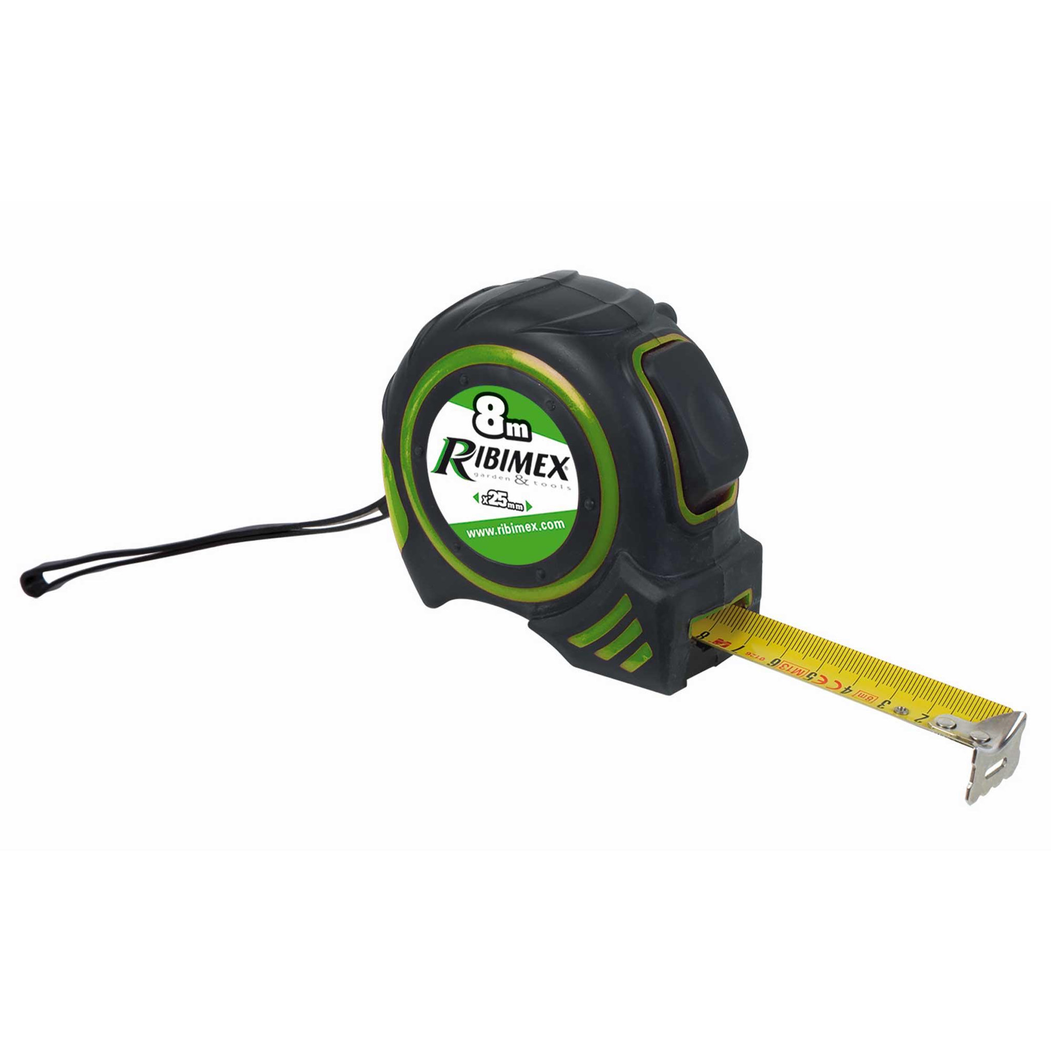 Ribitech Mètre ruban autobloquant 8m Ribitech  25mm