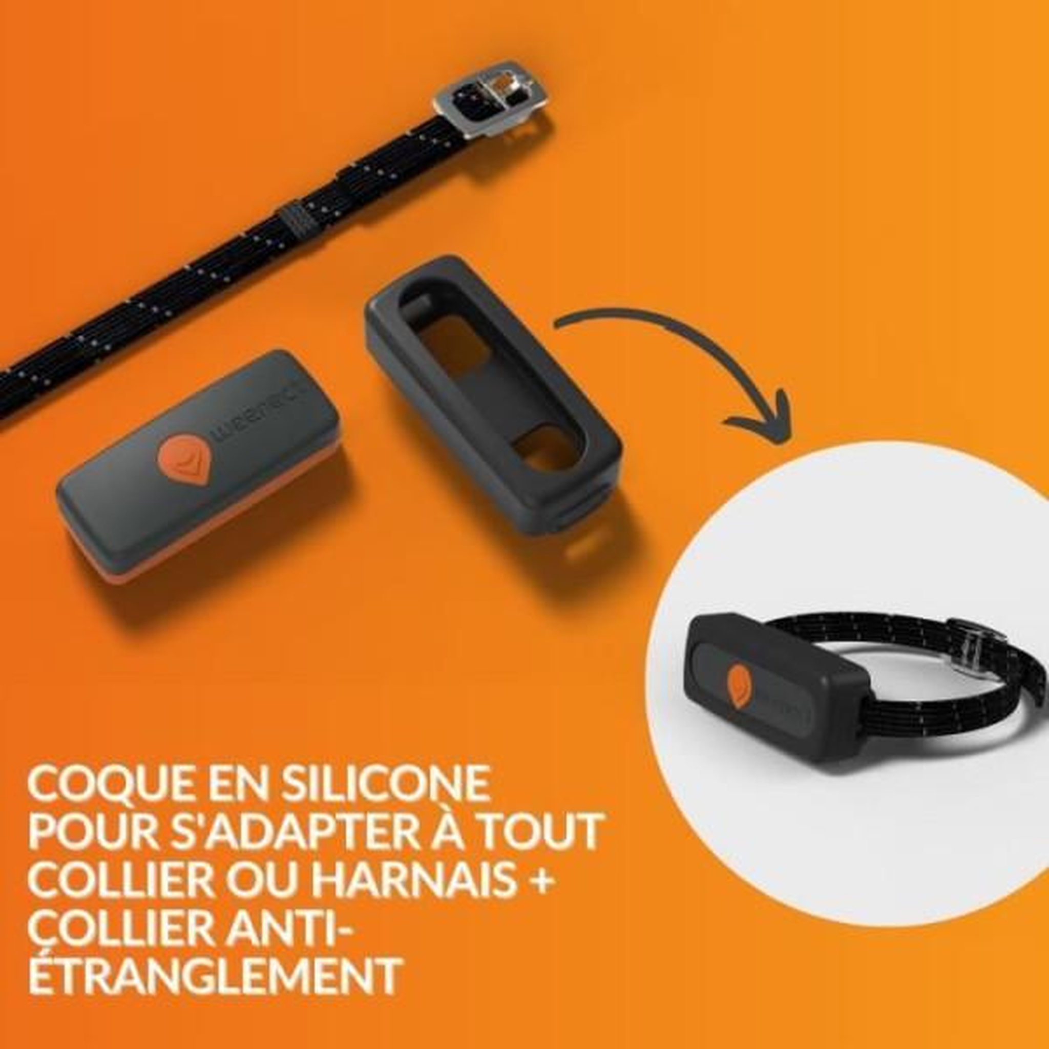 Voir la diapositive 2 : WEENECT Traceur GPS pour Chat - Weenect XS (Black Edition 2023)