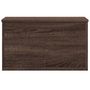 Voir la diapositive 4 : VIDAXL Boîte de rangement chene marron 60x35x35 cm bois d'ingenierie