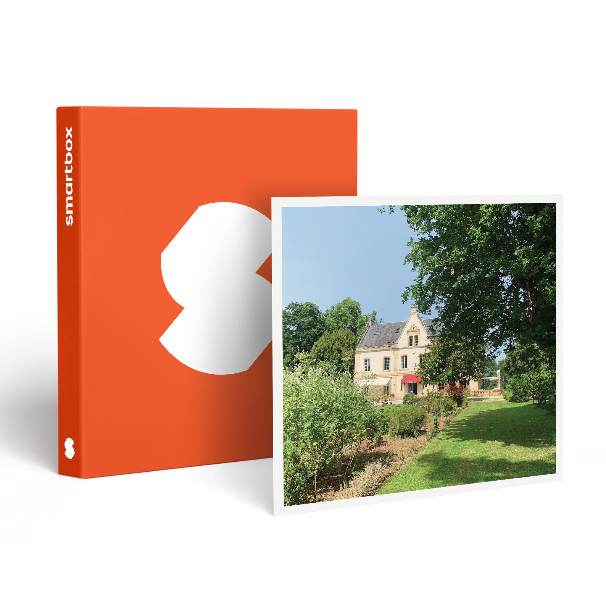 Smartbox 2 jours en famille dans un manoir 4*sur les rives de la dordogne - coffret cadeau séjour