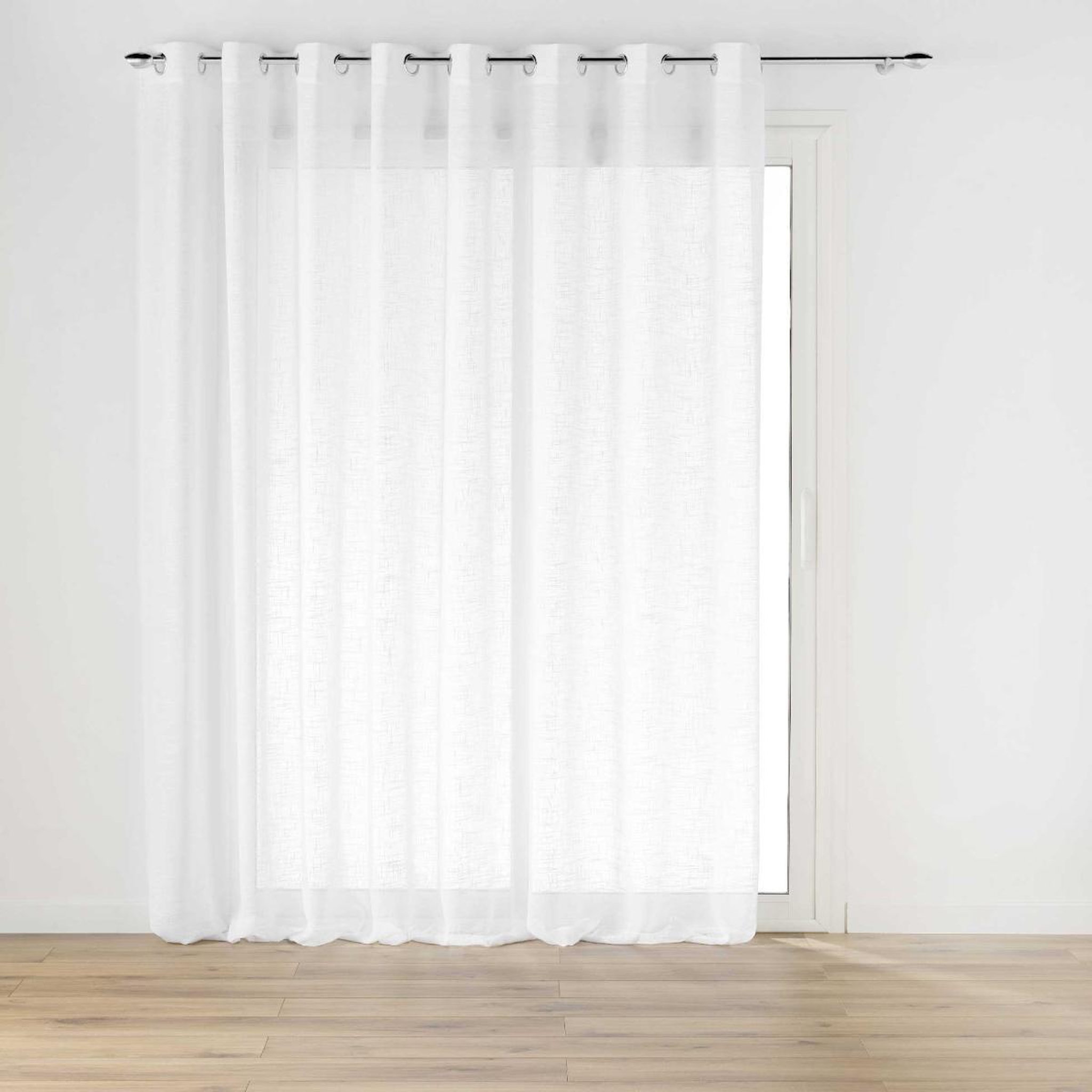 Douceur d'Intérieur Rideau voilage  haltona  300x240cm blanc