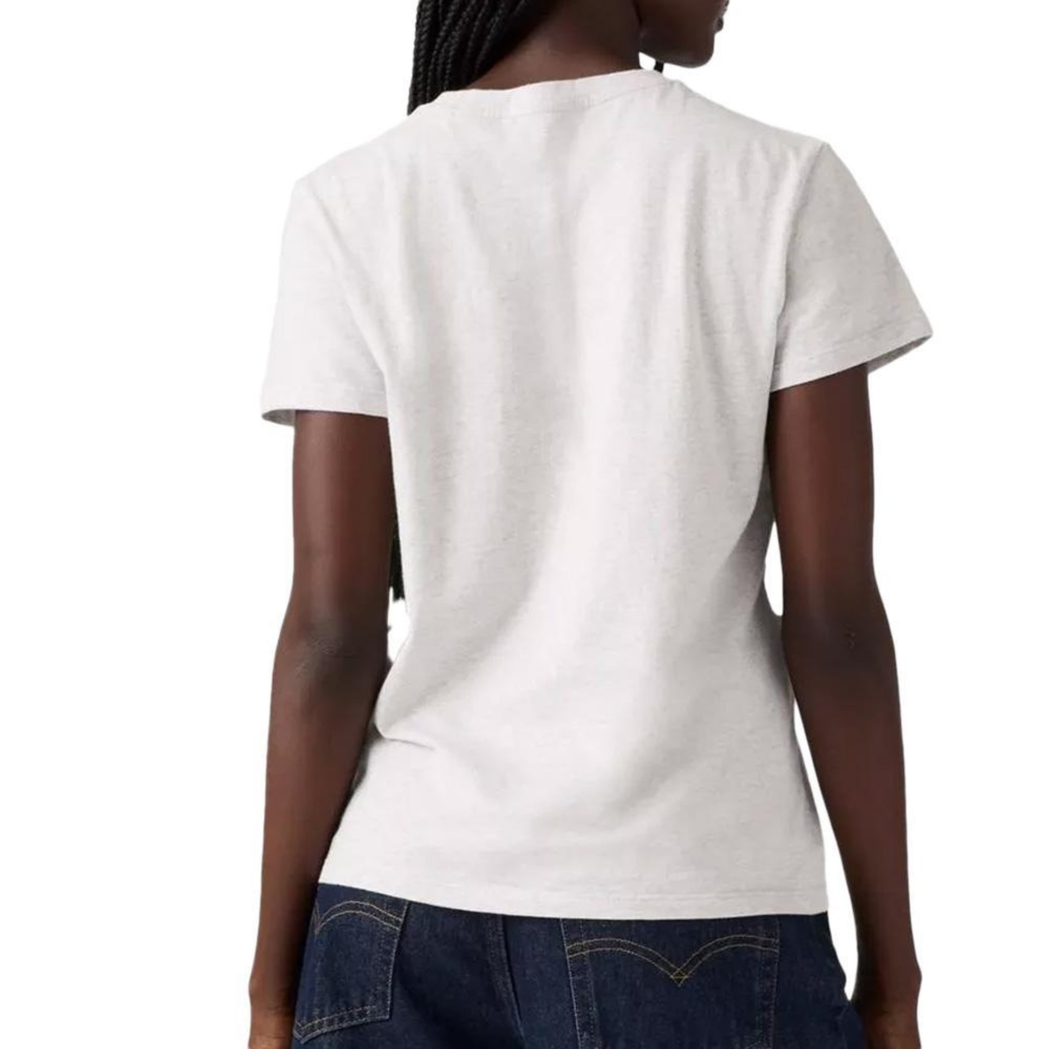 Voir la diapositive 2 : Levi's T-Shirt Gris Femme Levi's The Perfect
