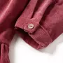 VIDAXL Robe enfants a manches longues velours cotele rose ancien 92