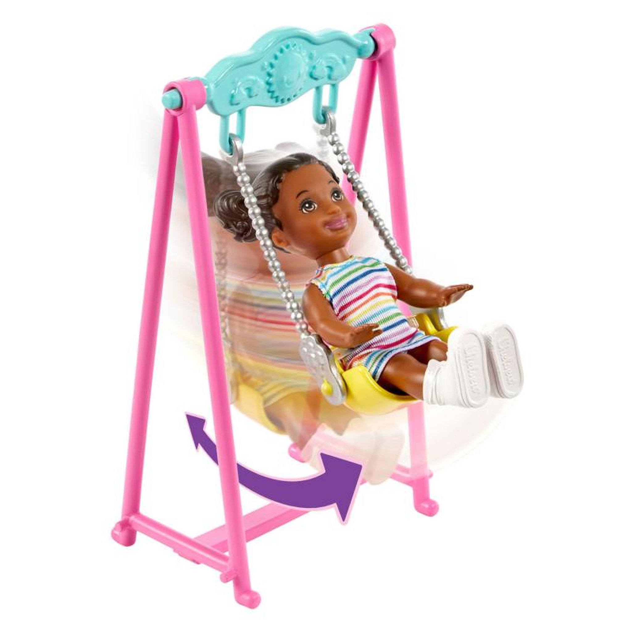 Voir la diapositive 4 : MATTEL Mattel - Barbie Skipper Storytelling Doll Playset HHB67