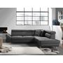 Voir la diapositive 2 : BEST MOBILIER Linea - canapé d'angle droit convertible - 5 places - avec têtières