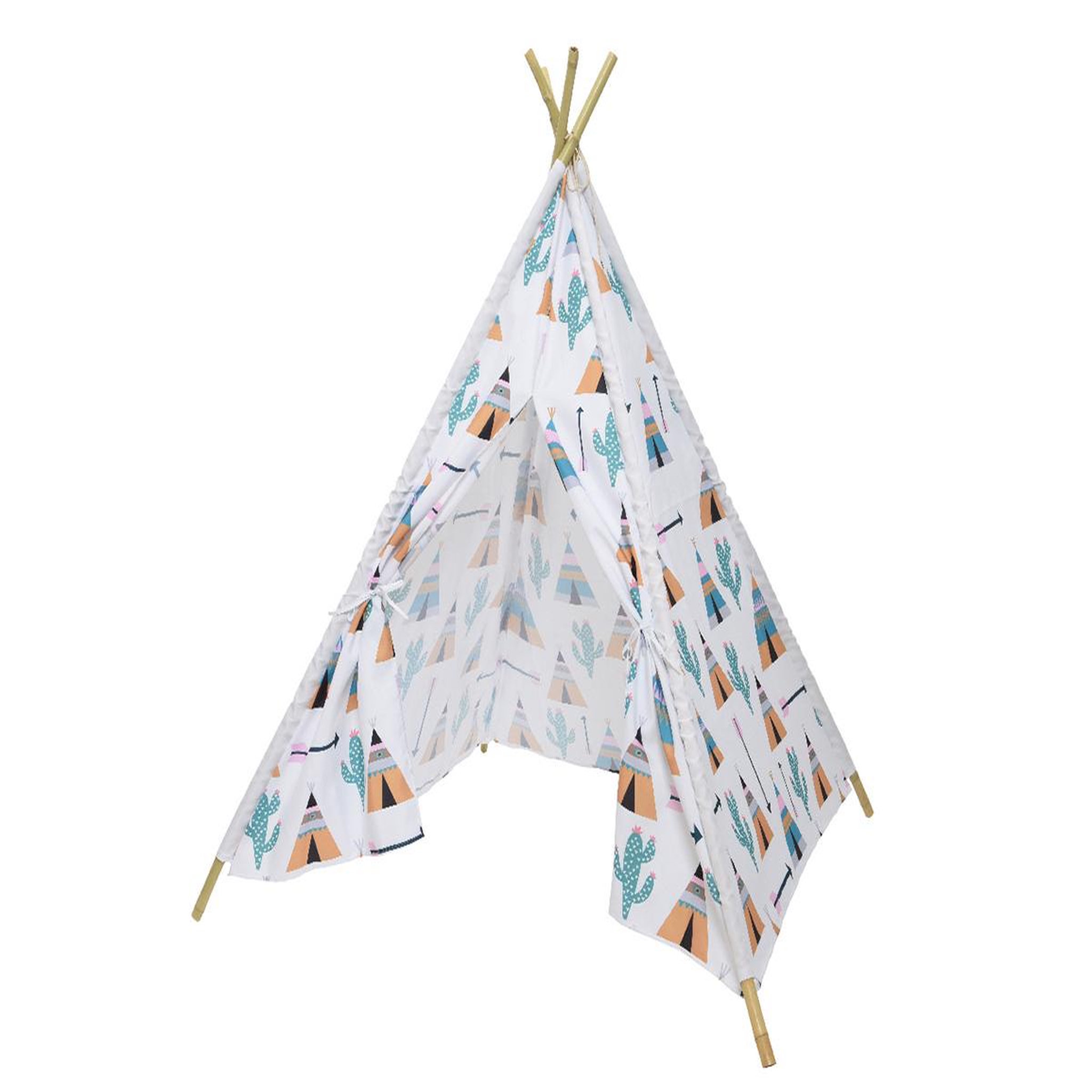 JARDIDECO Tipi enfant motifs cactus - Jardideco