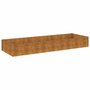 Voir la diapositive 2 : VIDAXL Lit sureleve de jardin 291x100x36 cm acier corten