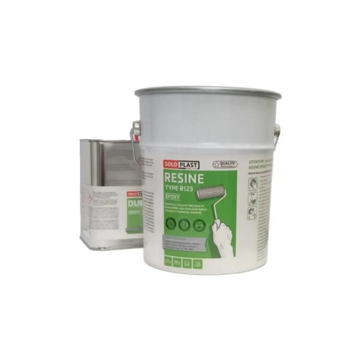Soloplast Résine epoxy type R123 Soloplast 5 KG