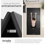 Voir la diapositive 5 : tectake Tapis de gymnastique pliable et extensible noir