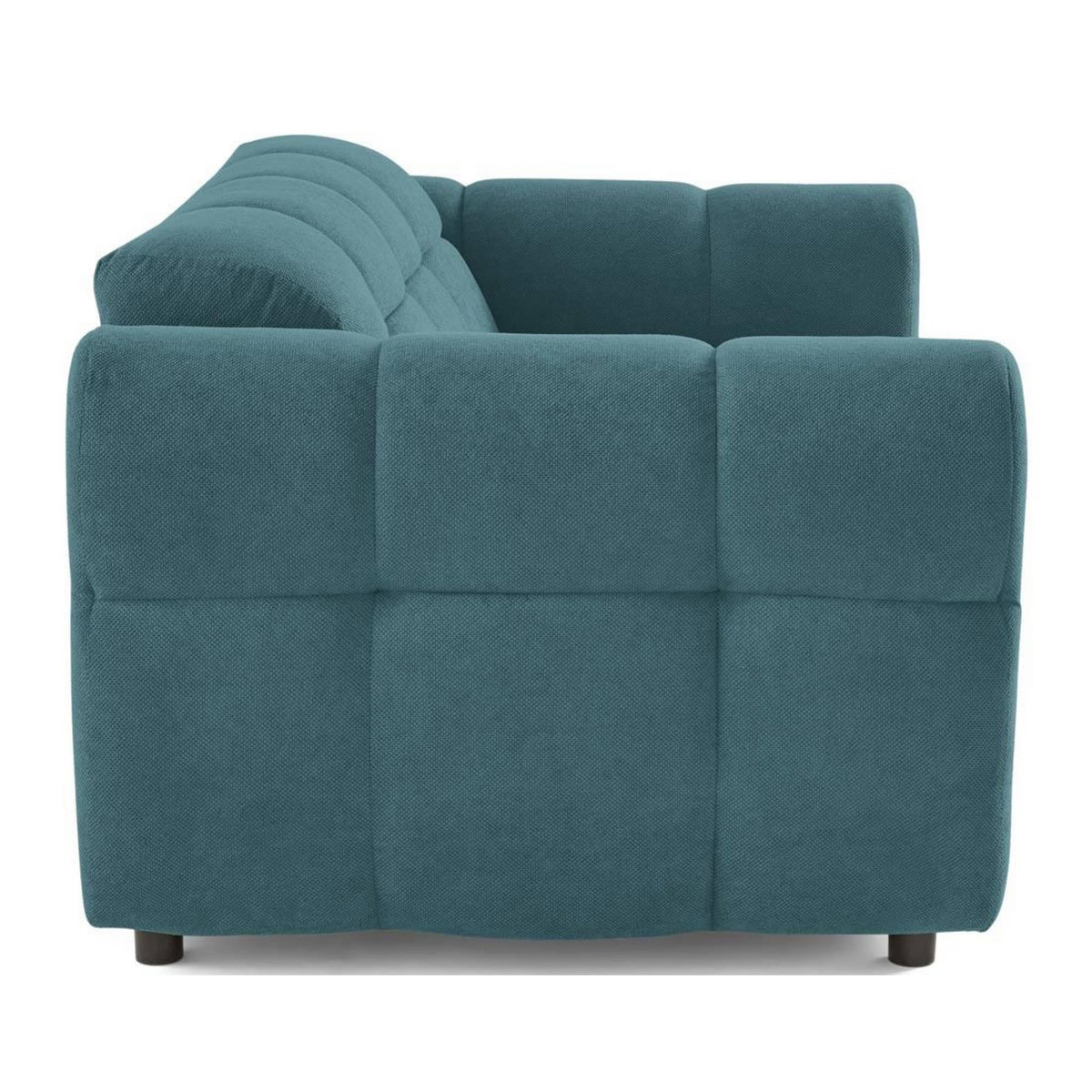 LISA DESIGN Ray - canapé droit 2 places en tissu texturé