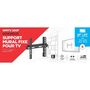 Voir la diapositive 4 : SONOROUS Support mural TV 24 a 42 pouces - WMTV 200F