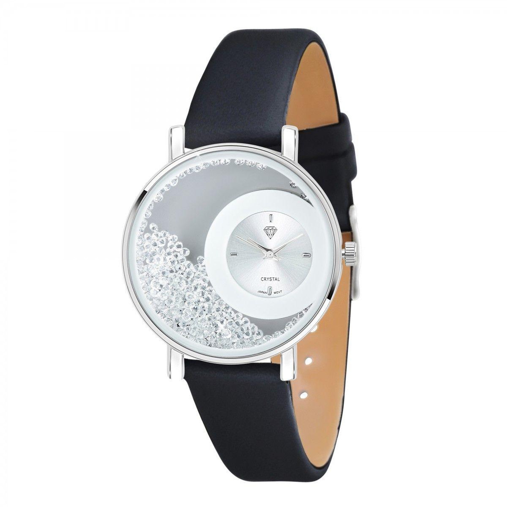 SC CRYSTAL Montre Aude élégante ornée de Cristaux scintillants par SC Crystal