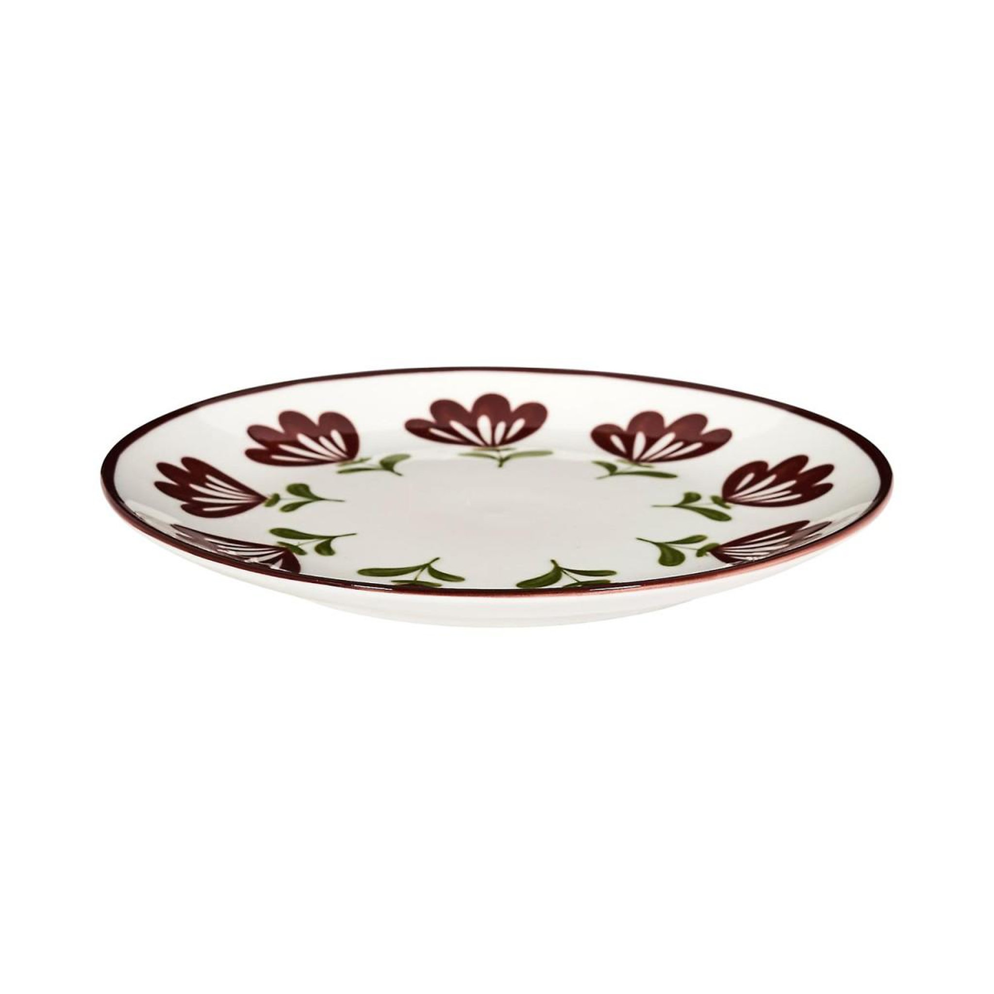 Voir la diapositive 2 : COOK CONCEPT Lot de 6 assiettes à dessert  edith  19cm multicolore