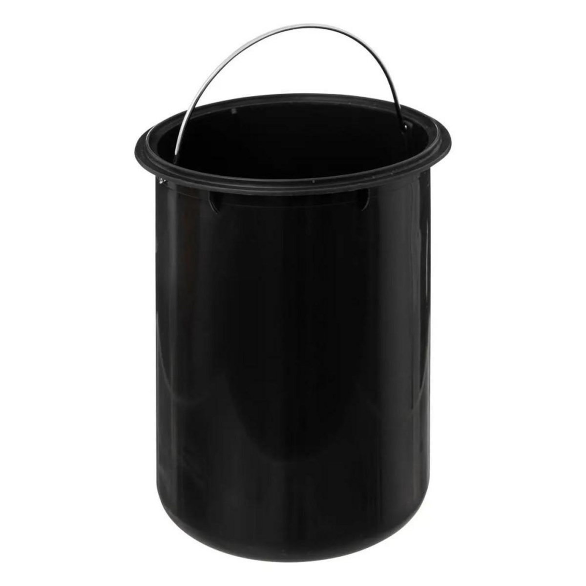 ATMOSPHERA Poubelle à pédale Soft close 3L Lea blanc