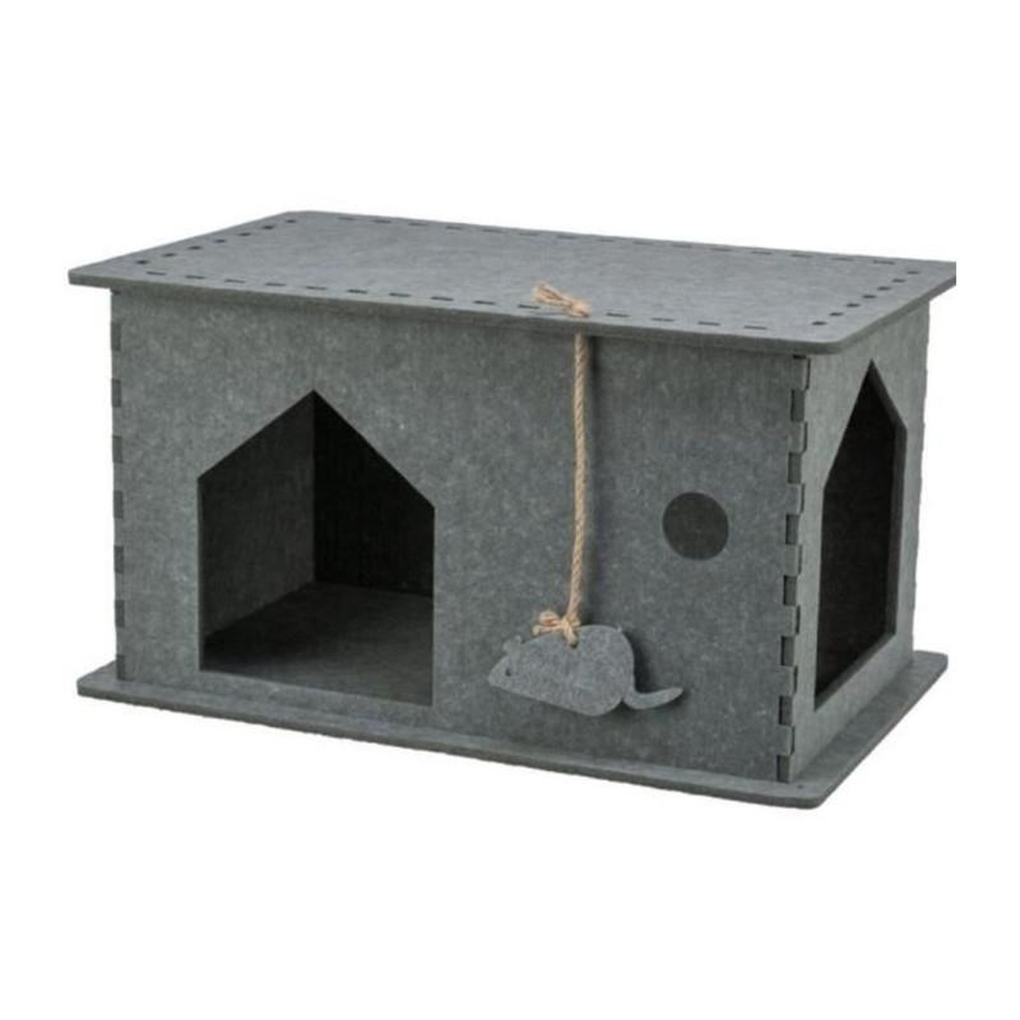 Trixie Abri - TRIXIE - Lene - Feutre - 54 x 30 x 35 cm - Gris