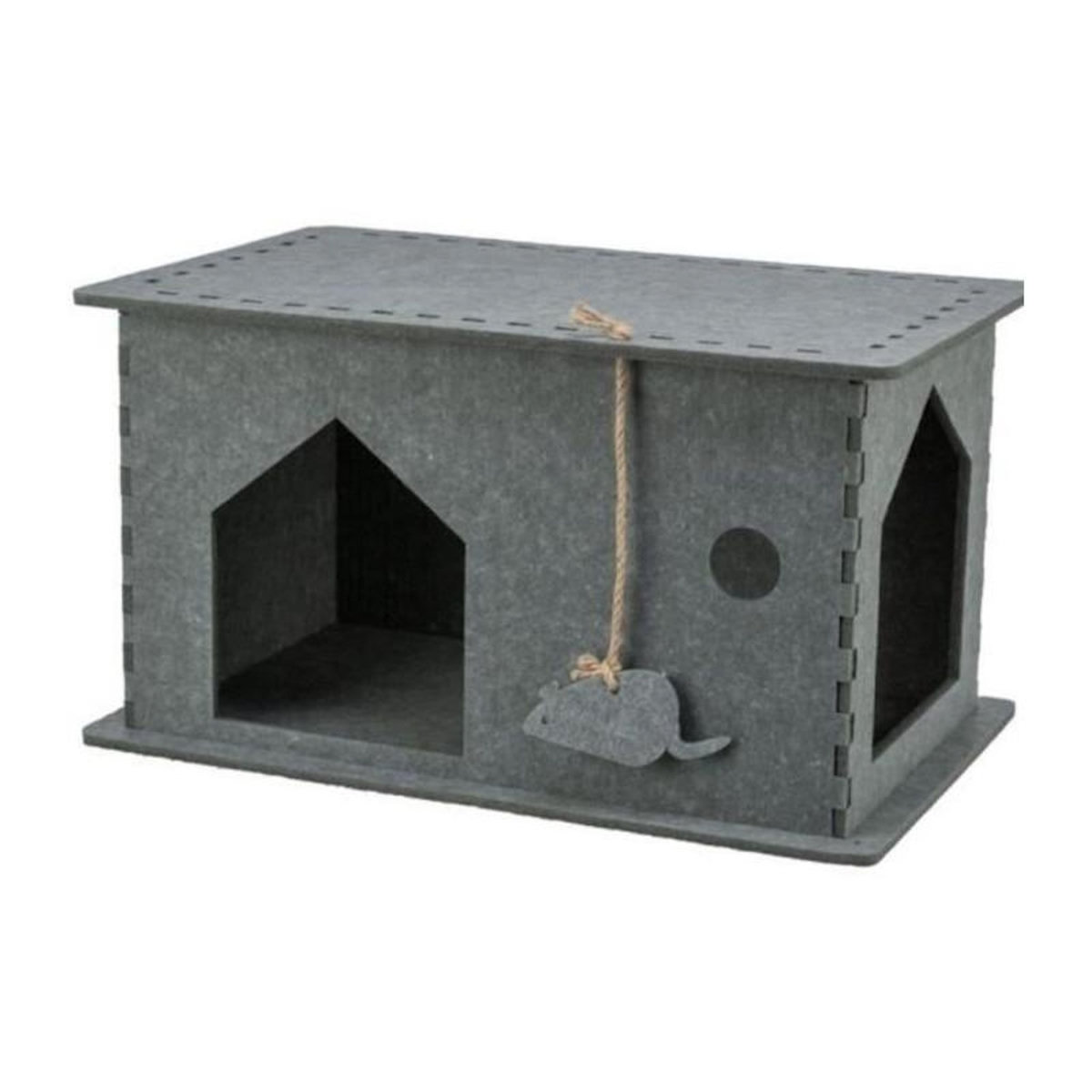 Trixie Abri - TRIXIE - Lene - Feutre - 54 x 30 x 35 cm - Gris
