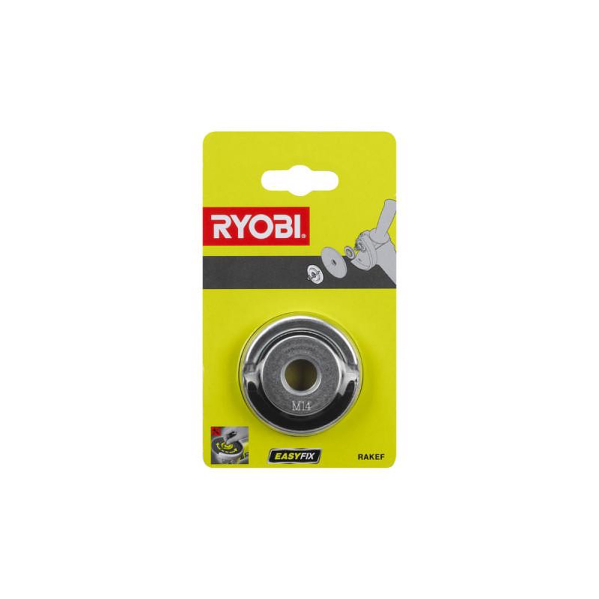 Voir la diapositive 2 : Ryobi Ecrou easyfix pour meuleuse d'angle ryobi - m14 - rakef