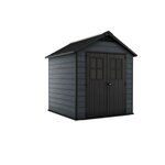 Keter Abri jardin résine - woodium 757 - 5,1 m2 -  gris anthracite - 12-634436