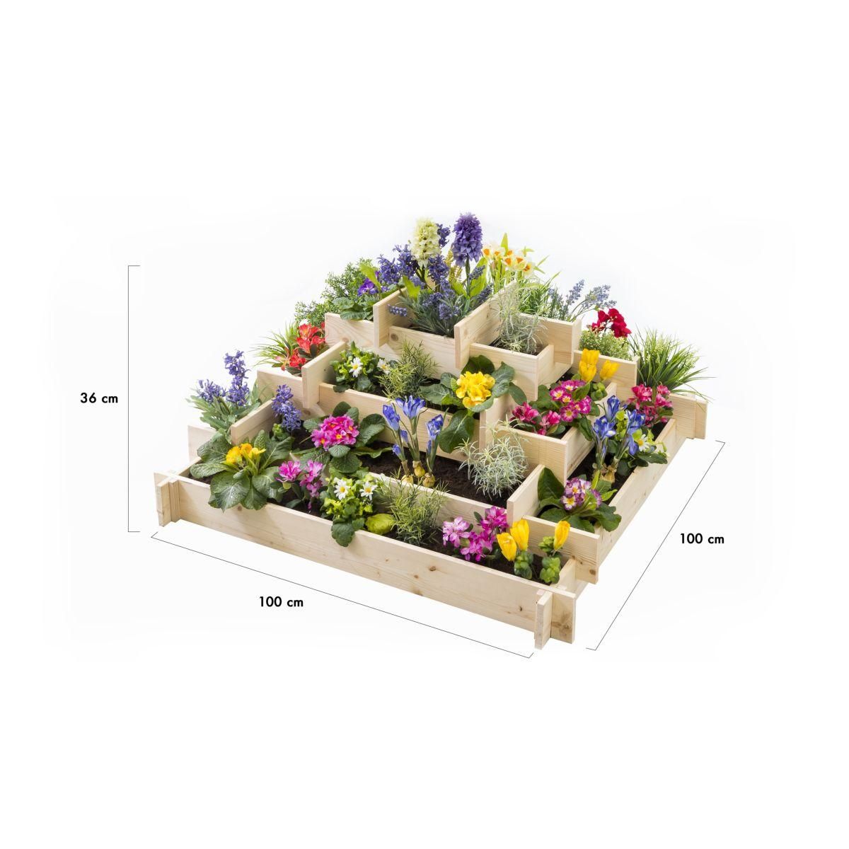 Jardikt Carré potager Pyramide