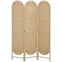 Voir la diapositive 5 : HOMCOM Paravent intérieur 3 panneaux pliable bois de pin naturel 120 x 170 cm