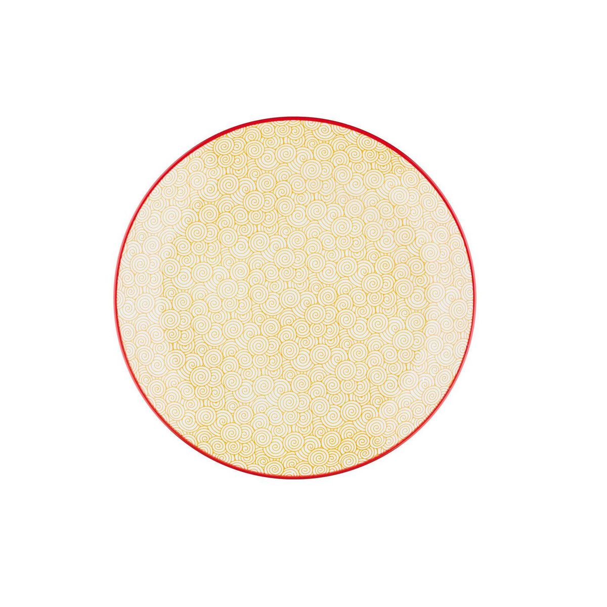 BJORN Assiette PATTERN Ø26cm - 6 pièces - Color