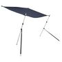Voir la diapositive 3 : VIDAXL Kit d'extension d'ombrage T-Top bleu 170x170x(113-182,5) cm