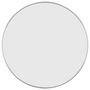 Voir la diapositive 2 : VIDAXL Miroir mural Argente Ø 50 cm Rond
